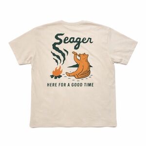 Seager Cream Short Sleeve Tee